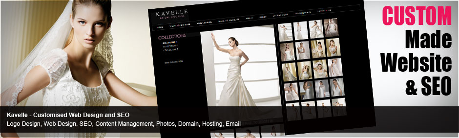 Bridal Shop Website design